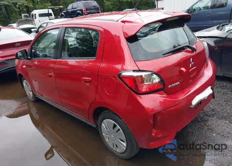 2024 Mitsubishi Mirage Es/Le из США, поврежденный, VIN ML32AUHJ3RH018102